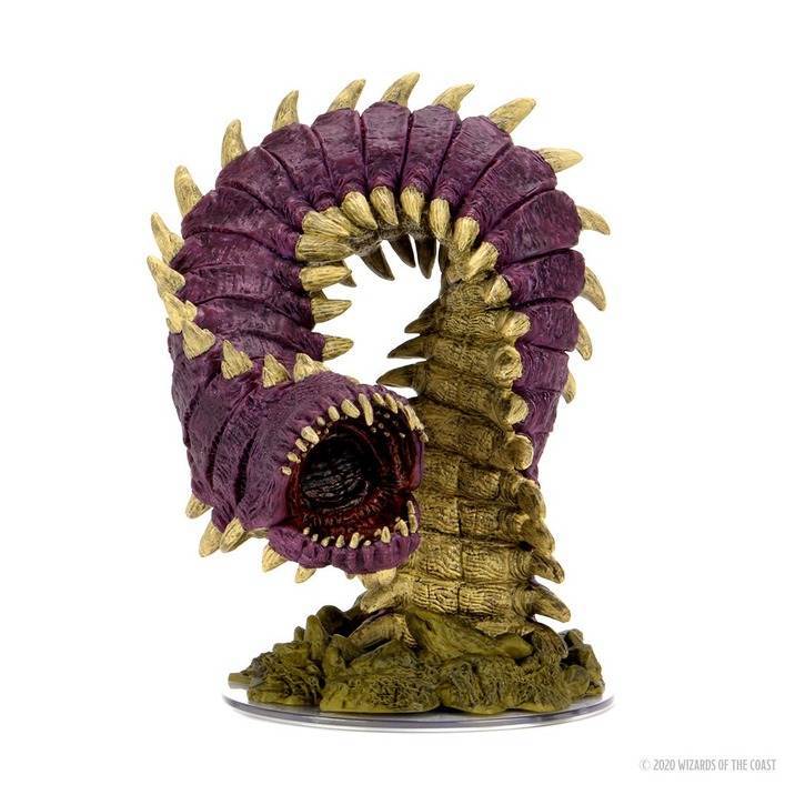 D&D Icons: Purple Worm Premium Figure
