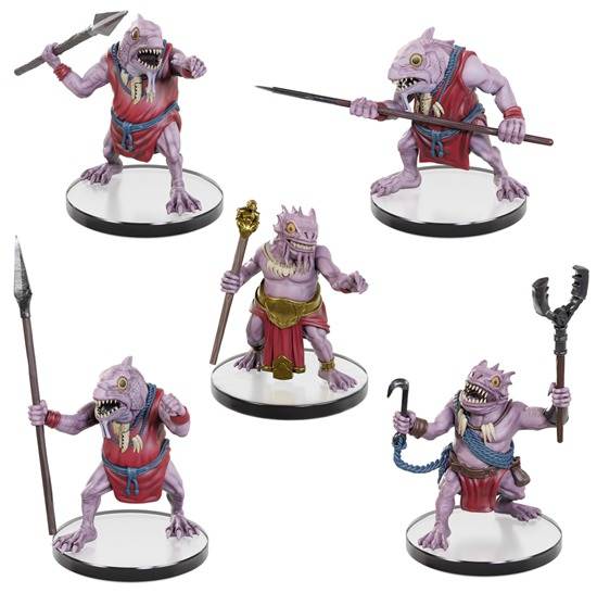 D&D Icons Minis: Kuo-Toa Warband