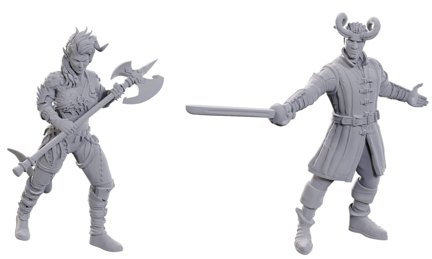 D&D Unpainted Minis: BG3 Wyll & Karlach