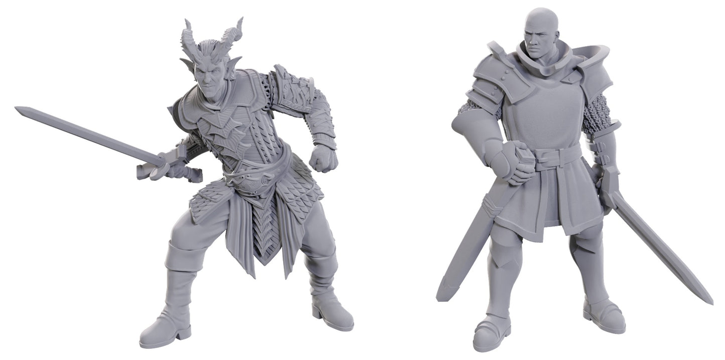 D&D Unpainted Minis: BG3 Ulder Ravengard & Zevlor
