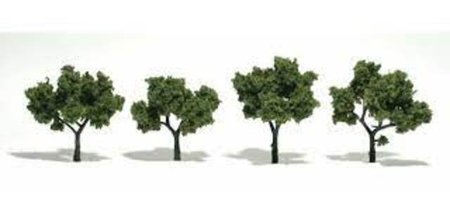 TREES 2-3 inch LIGHT GREEN