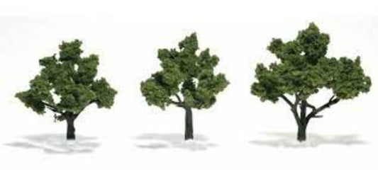 Realistic Trees -Light Green, 7-10cm