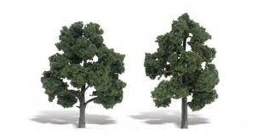 Medium Green Trees 6-7 inches