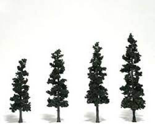 Conifer trees (4-pack)