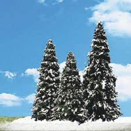 Classic Snow Dusted Trees 2 1/2 - 4 Inch