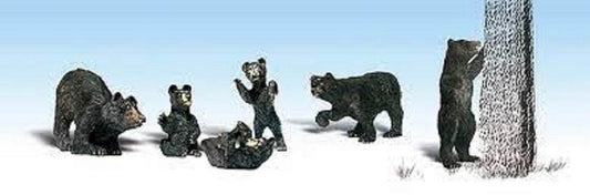 Black Bears (HO Scale)