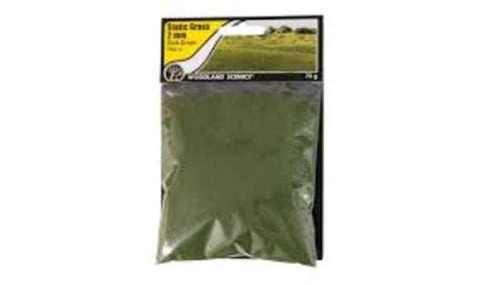 Static Grass 2mm Dark Green