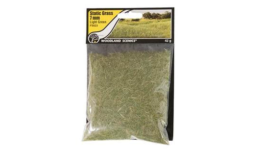 Static Grass 7mm Light Green