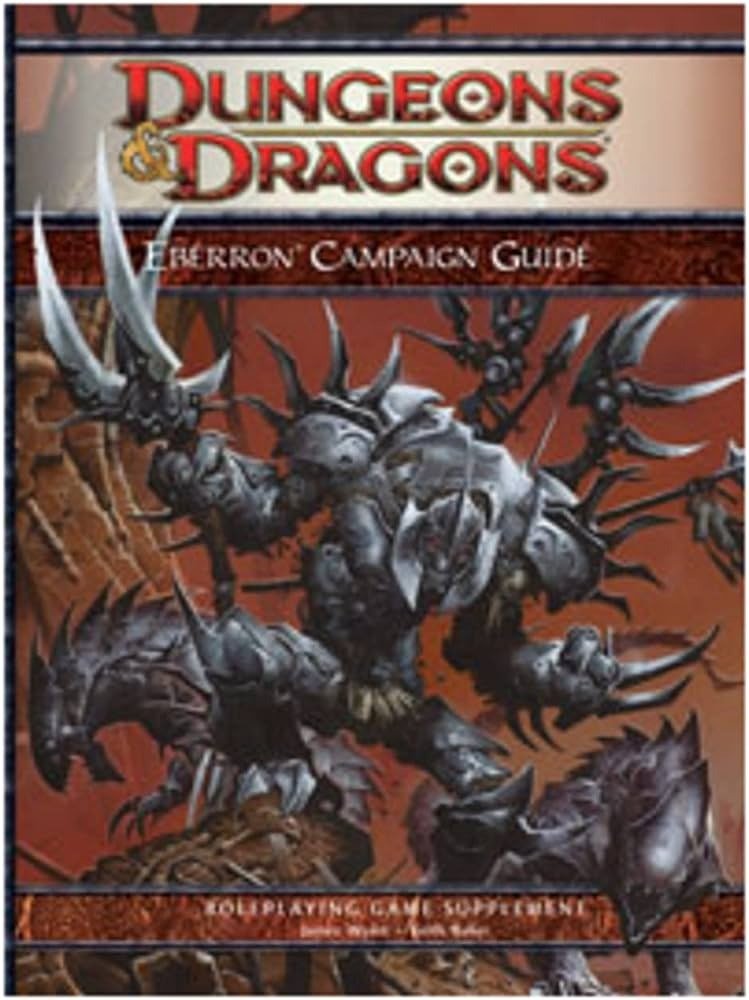 4th Edition Eberron Campiagn Guide