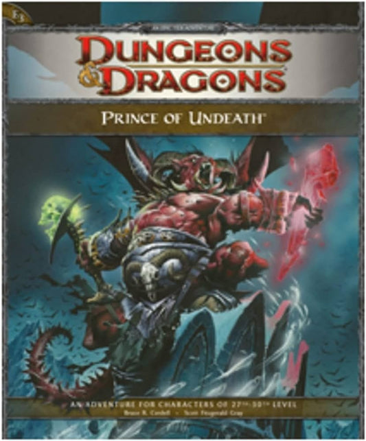 D&D 4th Ed. Supp. E3: Prince Of Undeath