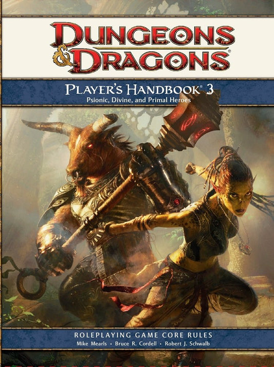 D&D 4th Ed. Player's Handbook 3