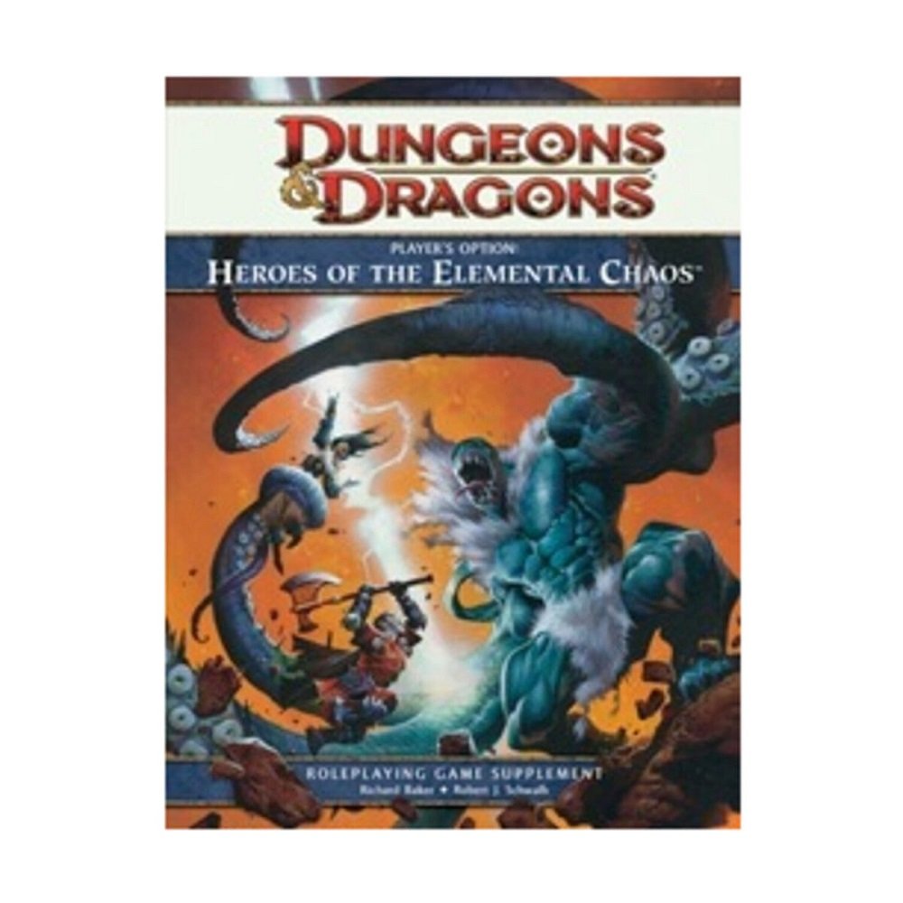 D&D 4th: Heroes Of The Elemental Chaos