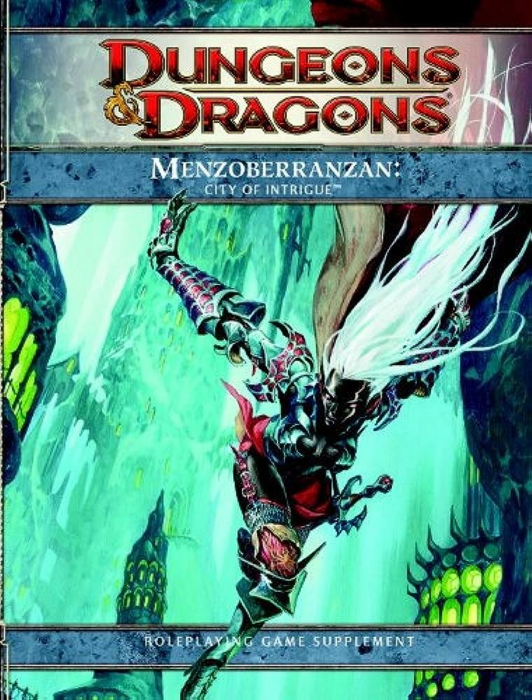 D&D 4thE: Menzoberranzan, City Of Intrigue