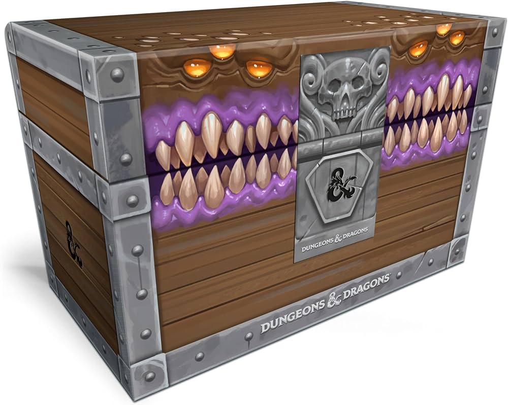 Dungeons & Dragons Mimic Treasure Chest Notebooks