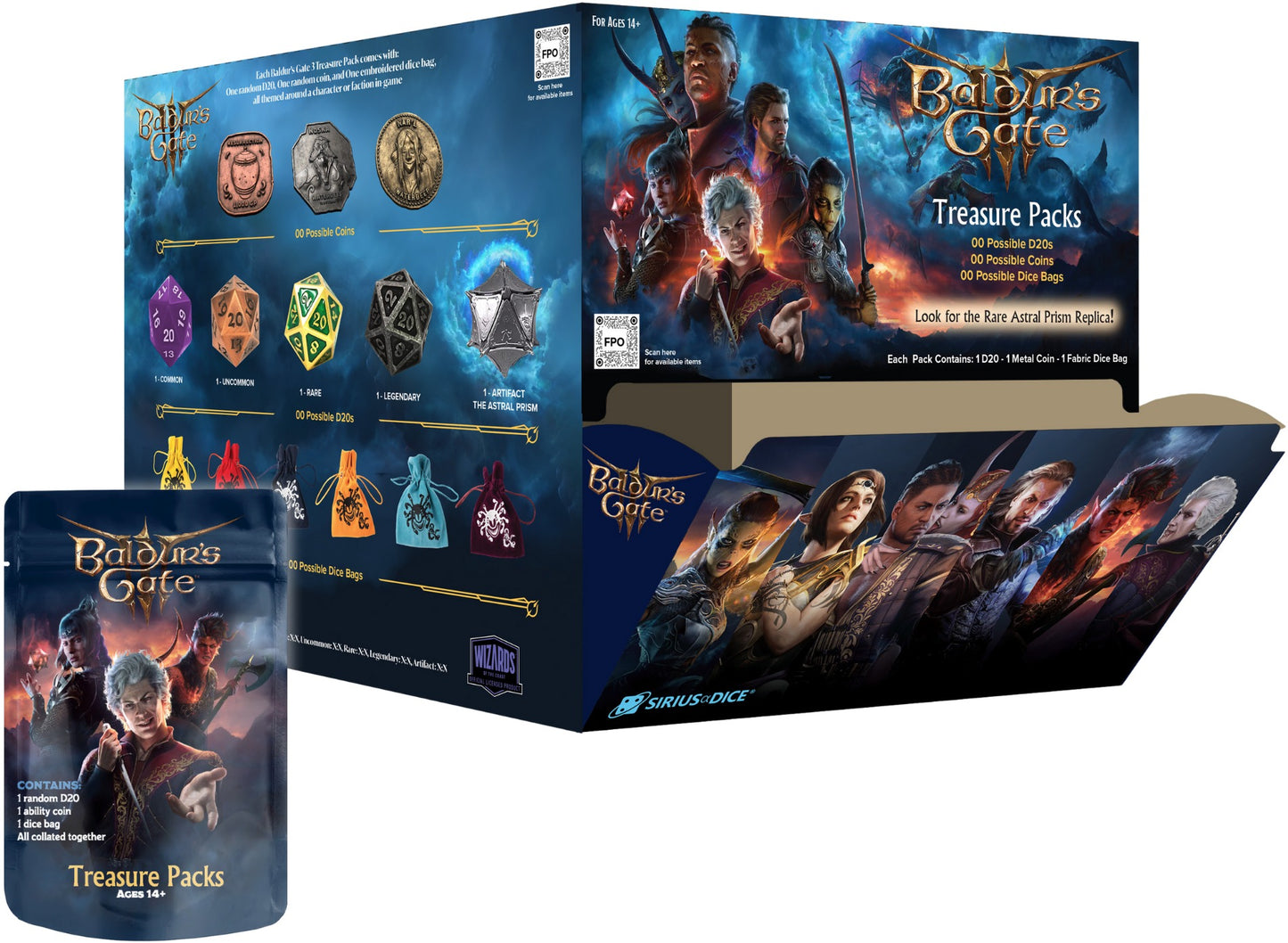 Baldur's Gate 3 Treasure Packs