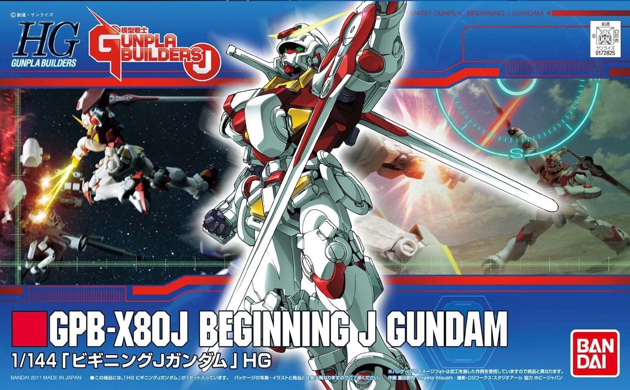 GPB-X80J Beginning J Gundam