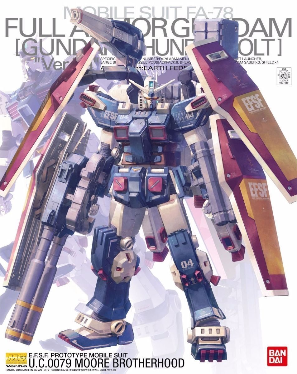 Mobile Suit FA-78 Full Armor Gundam Thunderbolt