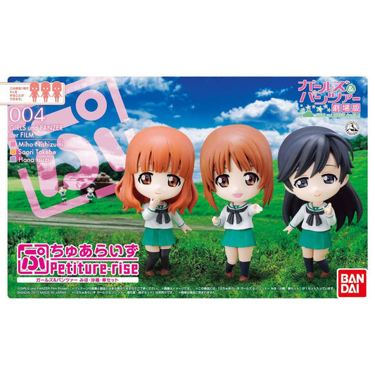 Petiture-Rise Girls und Panzer Miho/Saori/Hana