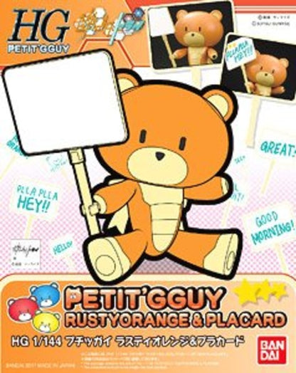 Petit'gguy Rusty Orange and Plancard