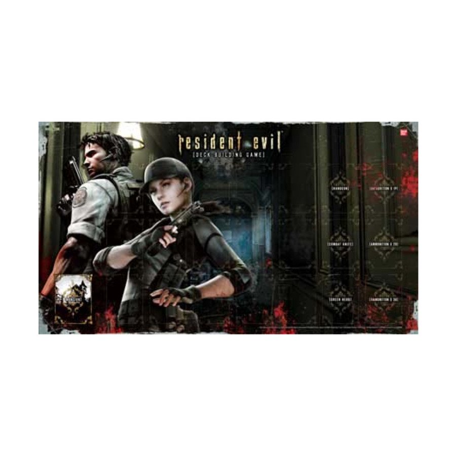 Resident Evil Deck Building Game: Game Mat