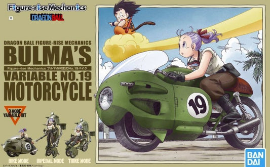 Dragon Ball: Bulma On Variable No.19 Motorcycle