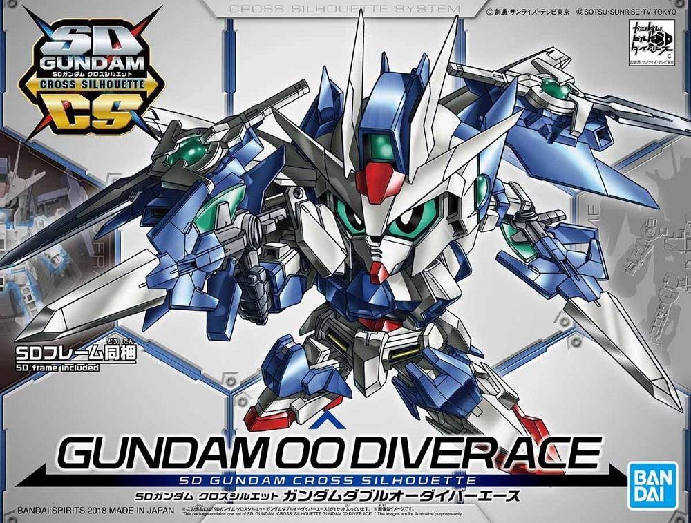 SD Cross Silhouette Gundam 00 Diver Ace