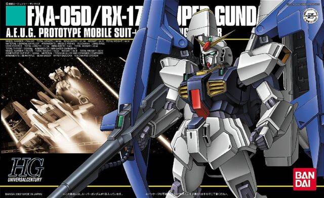 HGUC FXA-05D/RX-178 Super Gundam (Reissue)