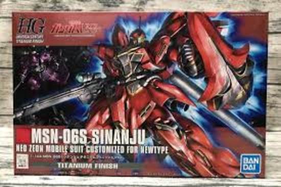 MSN-06S Sinanju Titanium Finish