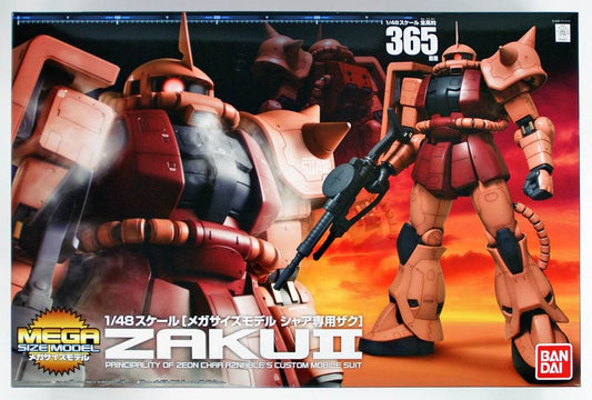 MS-06S Zaku II Char Aznable Custom Mega-Sized