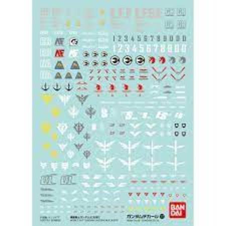 Gundam Decal Set Mobile Suit Gundam Unicorn Multiuse 1