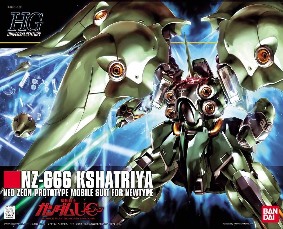 HGUC NZ-666 Kshatriya (Reissue)