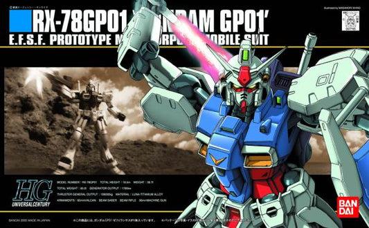 HGUC RX-78GP01 Gundam GP01 Zephyranthes (Reissue)