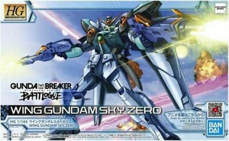 HG Breaker Battlelogue Wing Gundam Sky Zero