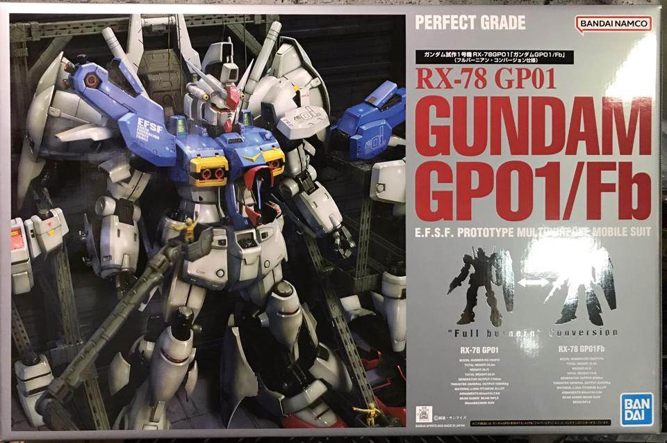 PG RX-78 GP01 Gundam GP01/Fb (Reissue)