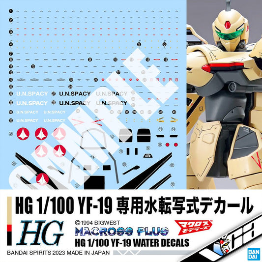 Macross Plus YF-19 Decal Set