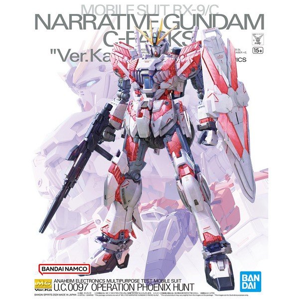 MG RX-9/C Narrative Gundam C-Packs "Ver. Ka"