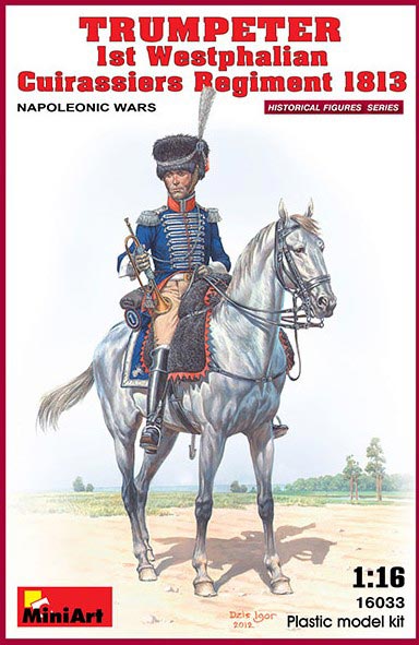 Trumpeter, 1st Westfalian Cuirassiers Regiment, 1813