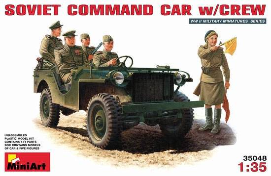 Soviet Command Car w/Crew