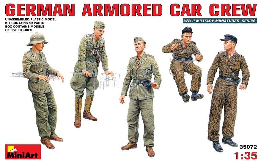 German Armoured Car Crew