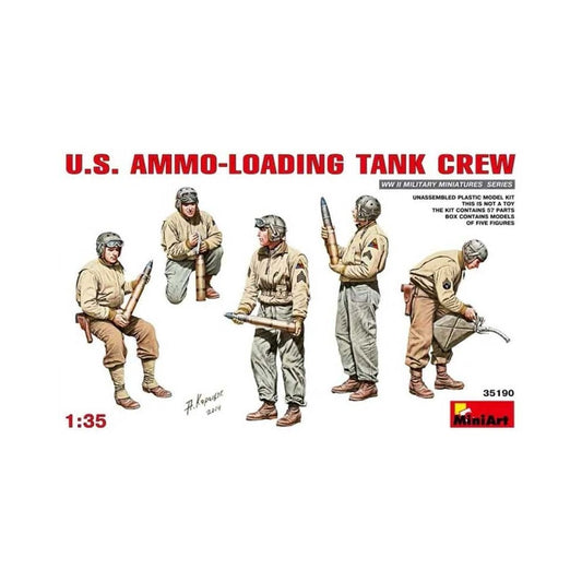 U.S. Ammo-Loading Tank Crew