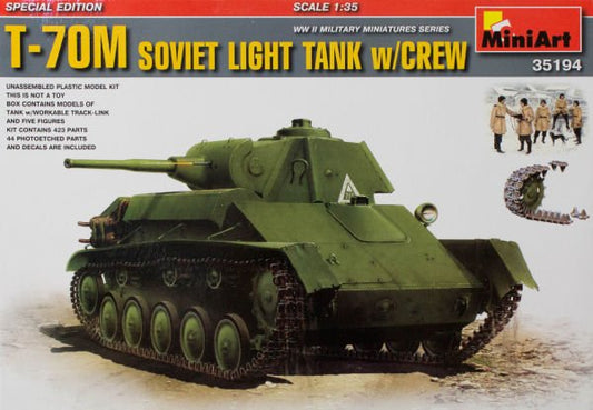 T-70M Soviet Light Tank w/crew