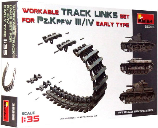 Workable Track Links Set for Pz.Kpfw.III/IV (Early)