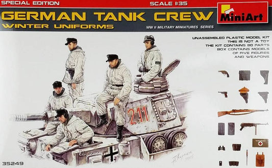 German Tank Crew Winter Uniforms