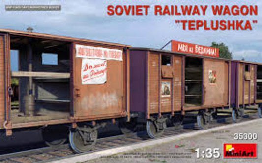 Soviet Railway Wagon Teplushka