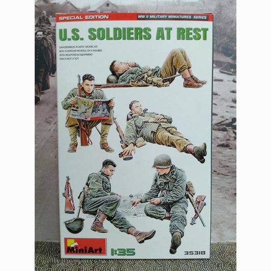 US Soldiers at Rest
