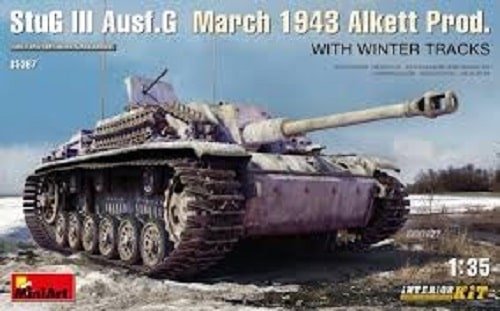 StuG III Ausf.G March 1943 Alkett Prod W/ Winter Tracks