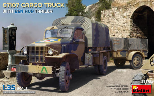 G7107 Cargo Truck w/Ben Hur Trailer