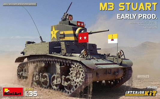 M3 Stuart Early Production w/ Interior Kit