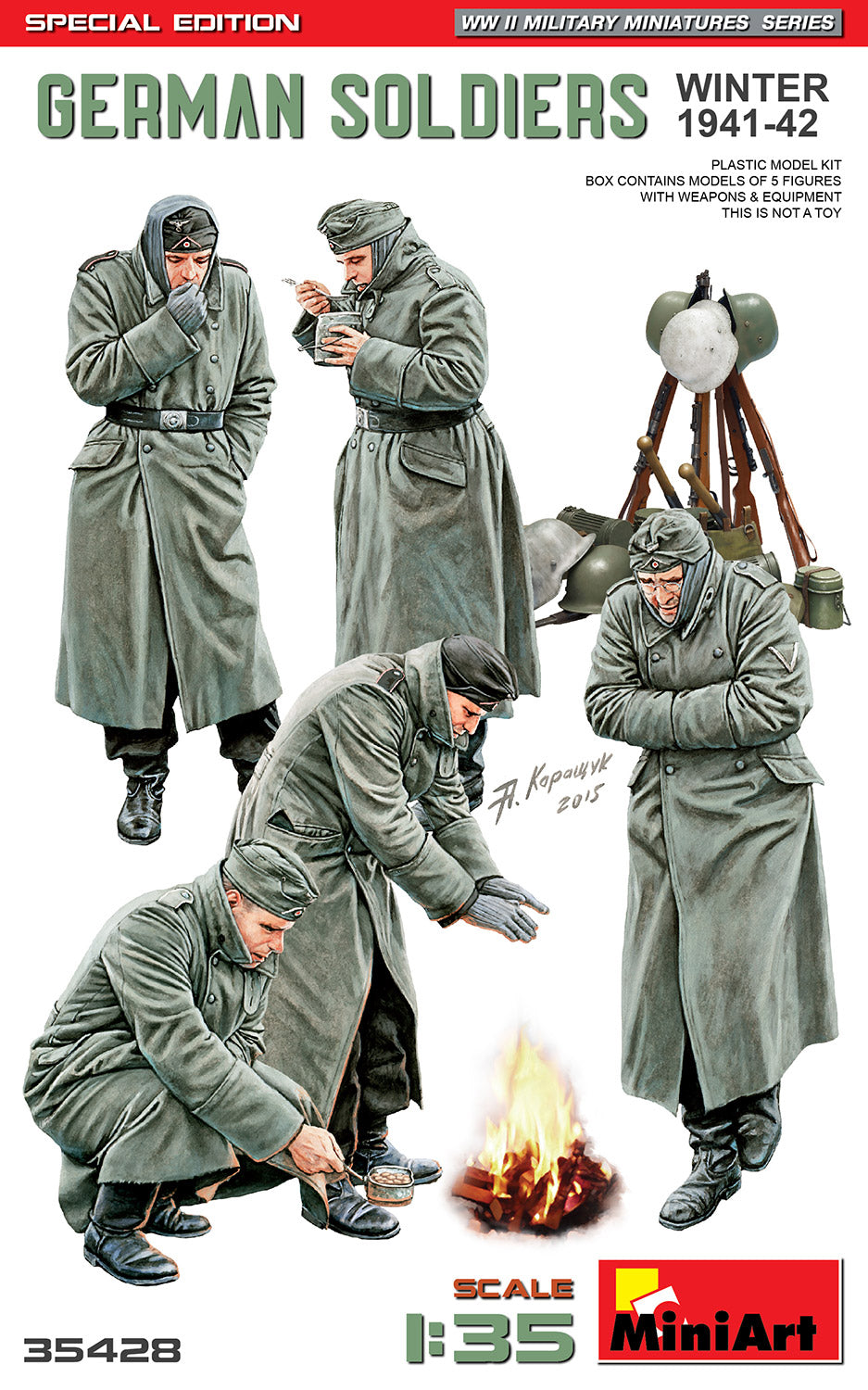 German Soldiers Winter 1941-42