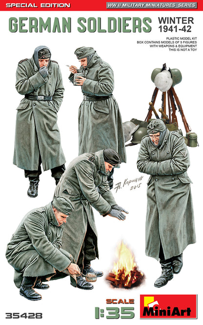 German Soldiers Winter 1941-42